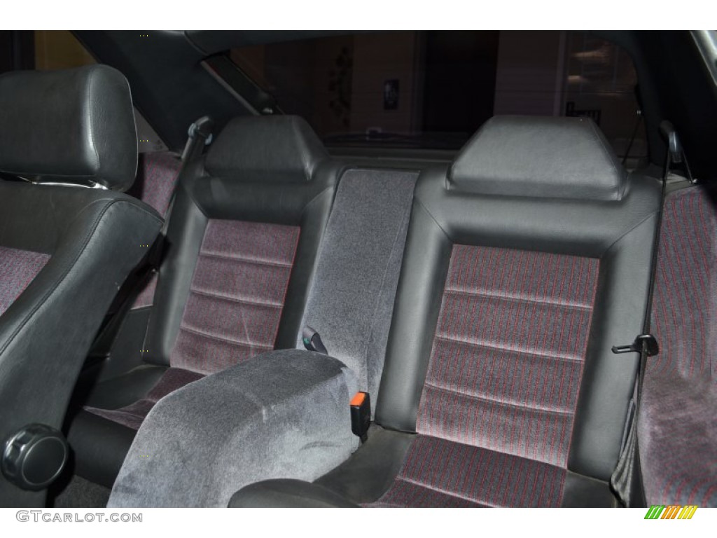 1990 Volkswagen Corrado G60 Rear Seat Photos
