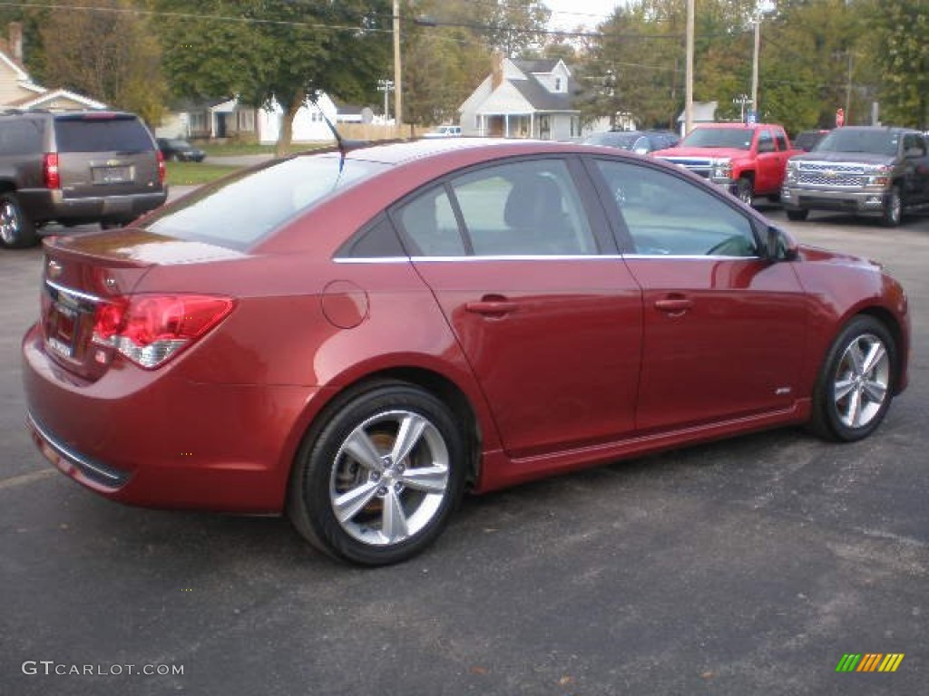 2012 Cruze LT/RS - Autumn Red Metallic / Jet Black photo #16