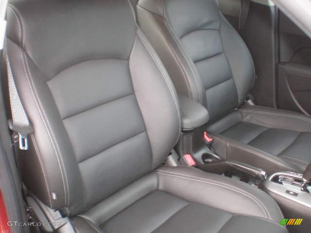2012 Cruze LT/RS - Autumn Red Metallic / Jet Black photo #21