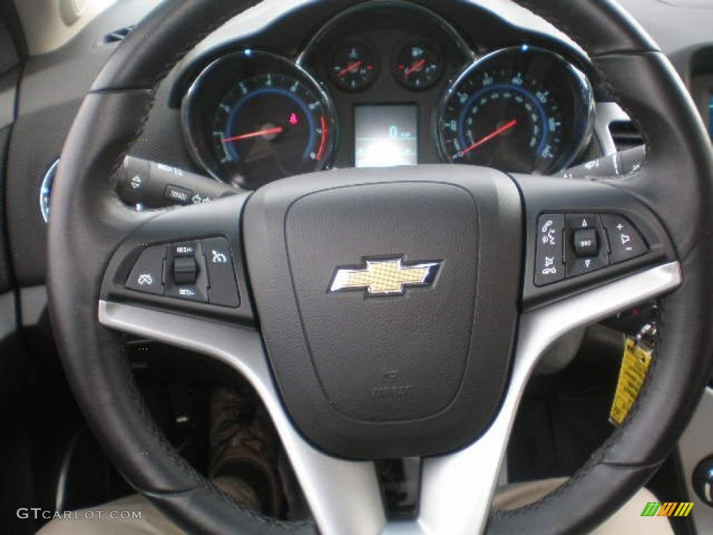 2012 Cruze LT/RS - Autumn Red Metallic / Jet Black photo #26