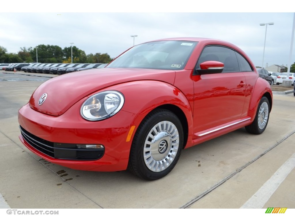 Tornado Red 2014 Volkswagen Beetle 2.5L Exterior Photo #87348535