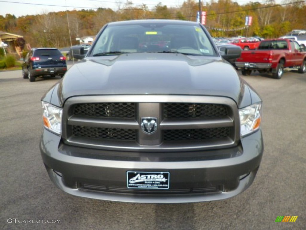 2012 Ram 1500 ST Crew Cab 4x4 - Mineral Gray Metallic / Dark Slate Gray/Medium Graystone photo #2