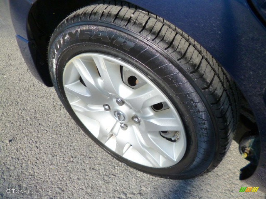 2012 Sentra 2.0 S - Metallic Blue / Beige photo #13