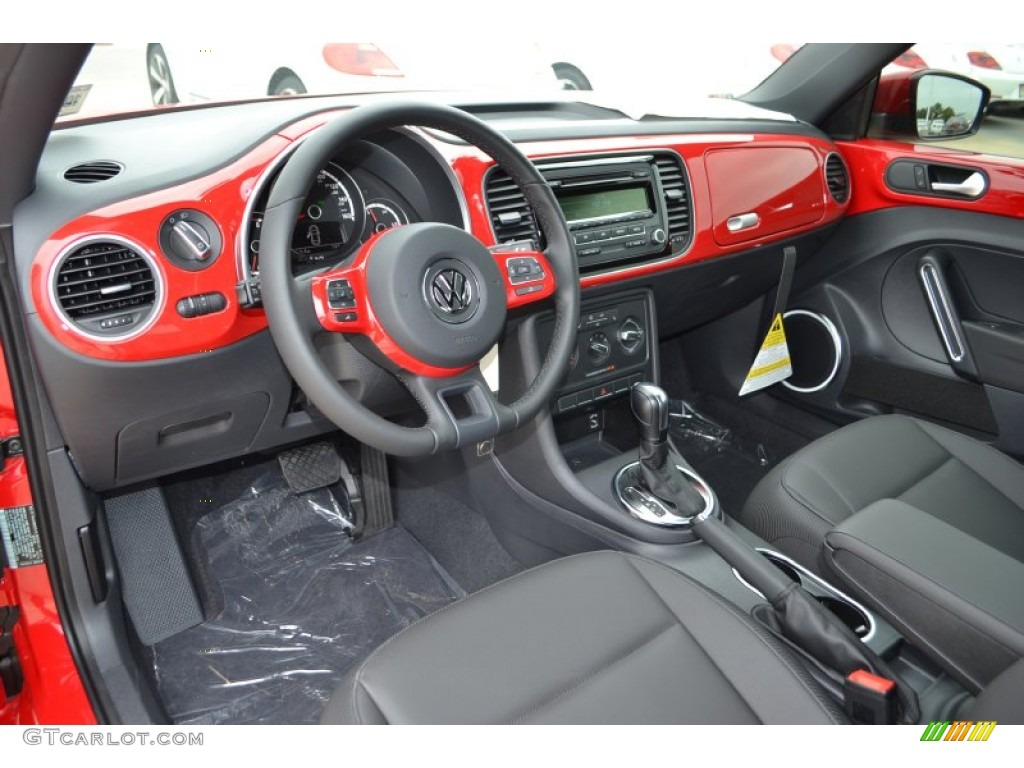 Titan Black Interior 2014 Volkswagen Beetle 2.5L Photo #87348628