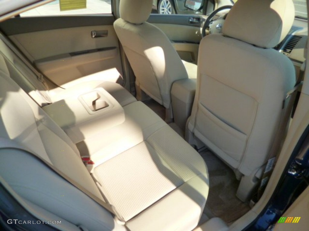 2012 Sentra 2.0 S - Metallic Blue / Beige photo #15