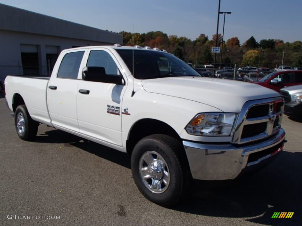 Bright White 2014 Ram 2500 Tradesman Crew Cab 4x4 Exterior Photo #87349021