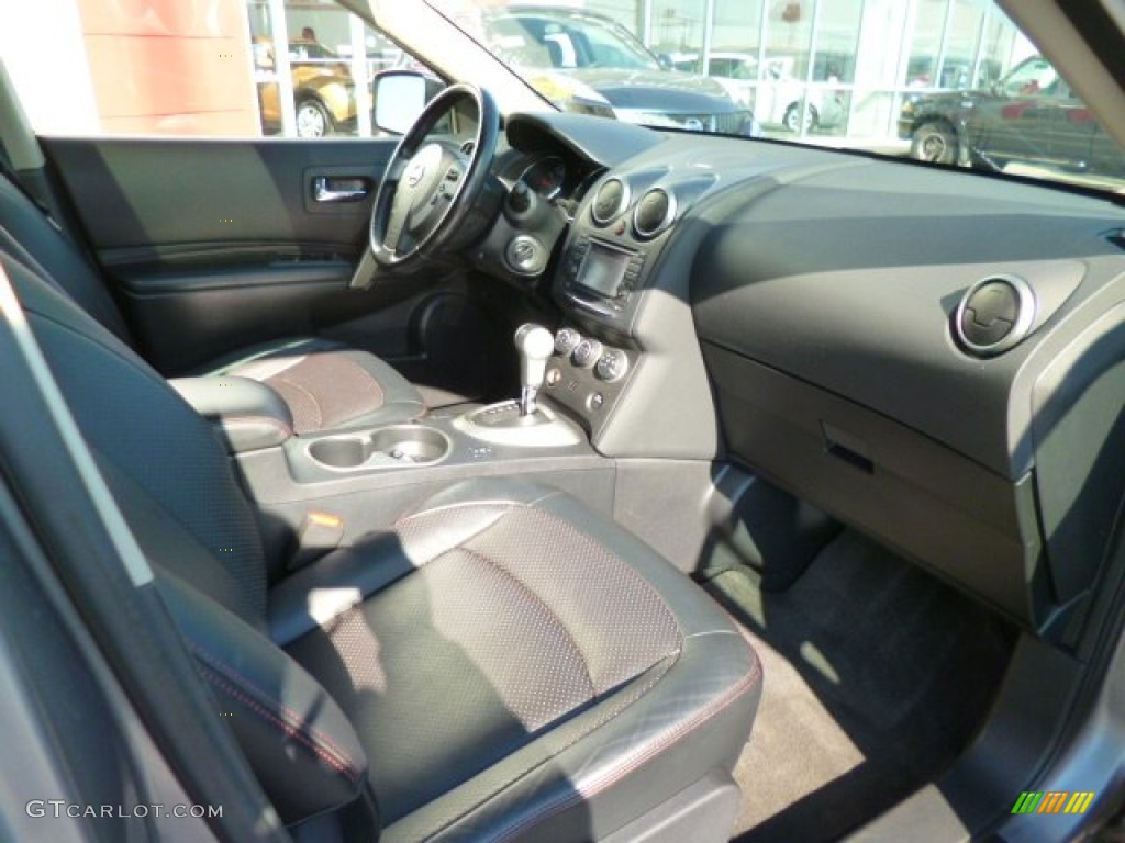 2011 Rogue SL AWD - Gotham Gray Metallic / Black photo #4
