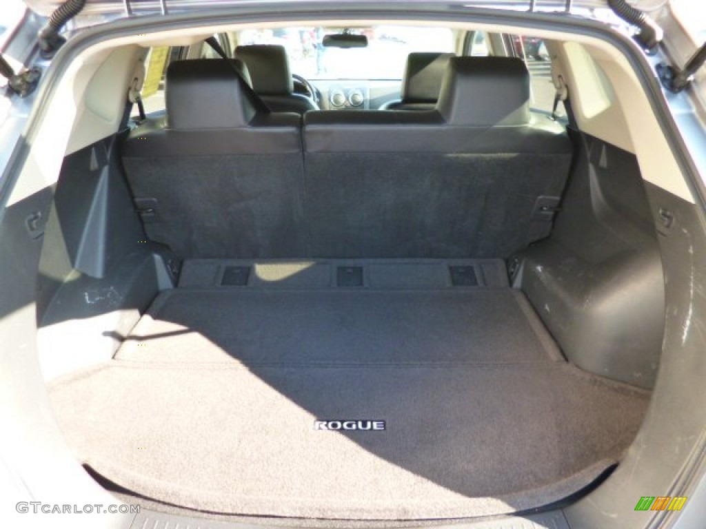2011 Rogue SL AWD - Gotham Gray Metallic / Black photo #14