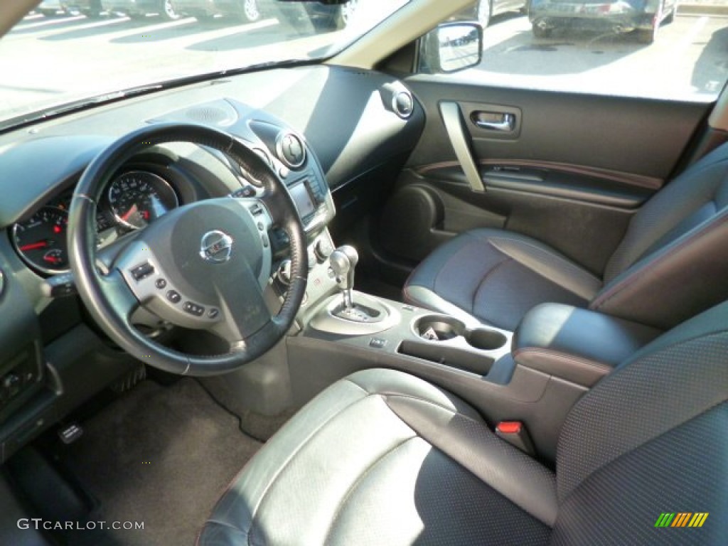 2011 Rogue SL AWD - Gotham Gray Metallic / Black photo #15