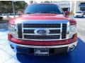 2012 Red Candy Metallic Ford F150 Lariat SuperCrew 4x4  photo #9