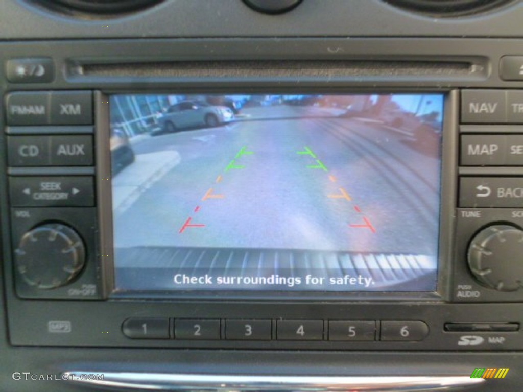 2011 Rogue SL AWD - Gotham Gray Metallic / Black photo #18