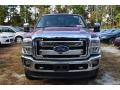 2014 Ruby Red Metallic Ford F250 Super Duty Lariat Crew Cab 4x4  photo #7