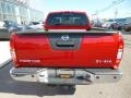 2013 Lava Red Nissan Frontier SV V6 King Cab 4x4  photo #5