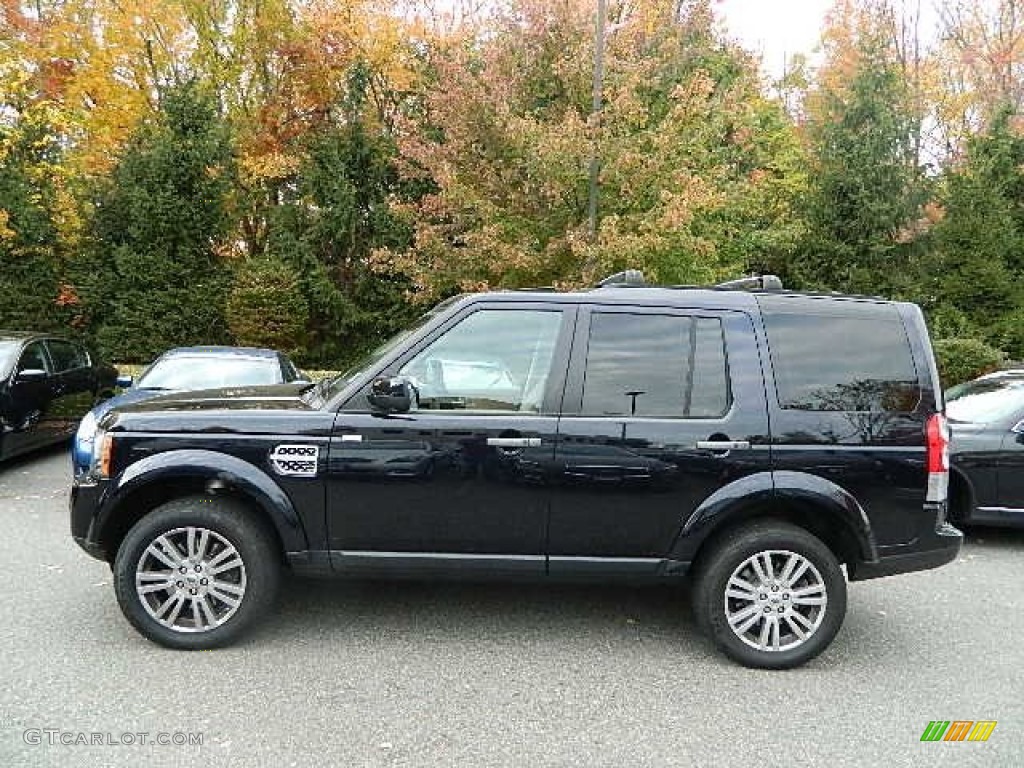 2010 LR4 HSE Lux - Buckingham Blue Metallic / Ebony photo #2