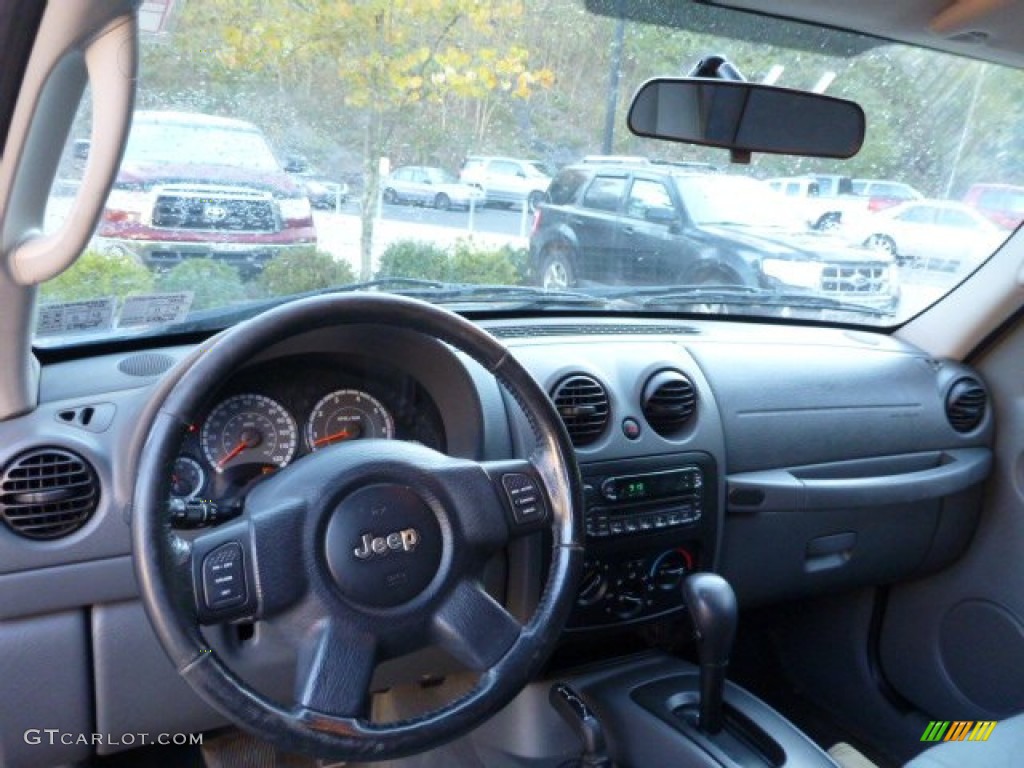 2005 Liberty Sport 4x4 - Atlantic Blue Pearlcoat / Medium Slate Gray photo #6