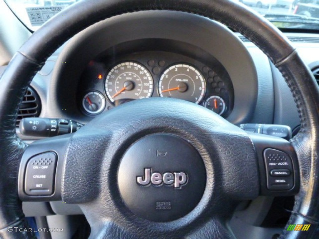 2005 Liberty Sport 4x4 - Atlantic Blue Pearlcoat / Medium Slate Gray photo #18