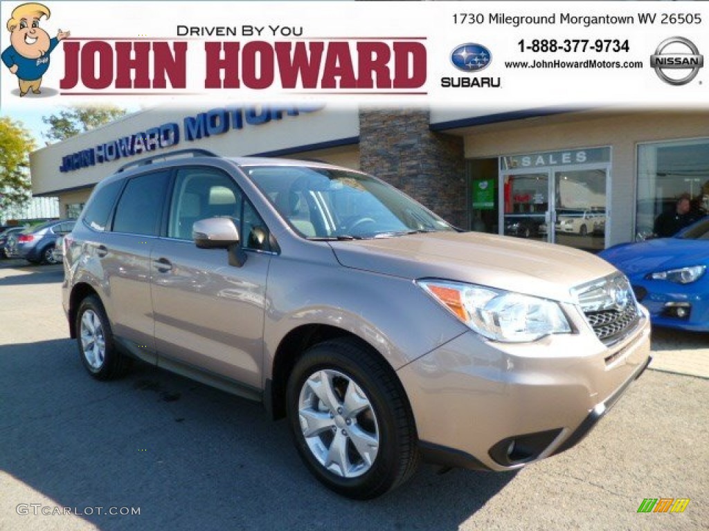 2014 Forester 2.5i Touring - Burnished Bronze Metallic / Black photo #1