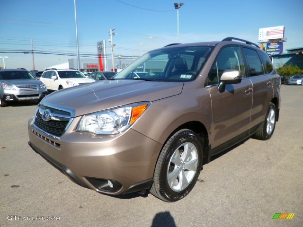 2014 Forester 2.5i Touring - Burnished Bronze Metallic / Black photo #3