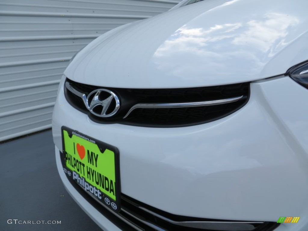 2013 Elantra Limited - Shimmering White / Beige photo #11