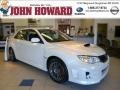 Satin White Pearl - Impreza WRX Premium 4 Door Photo No. 1