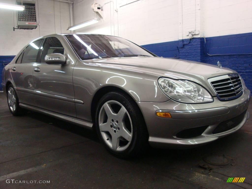 2003 S 500 4Matic Sedan - Pewter Silver Metallic / Charcoal photo #3