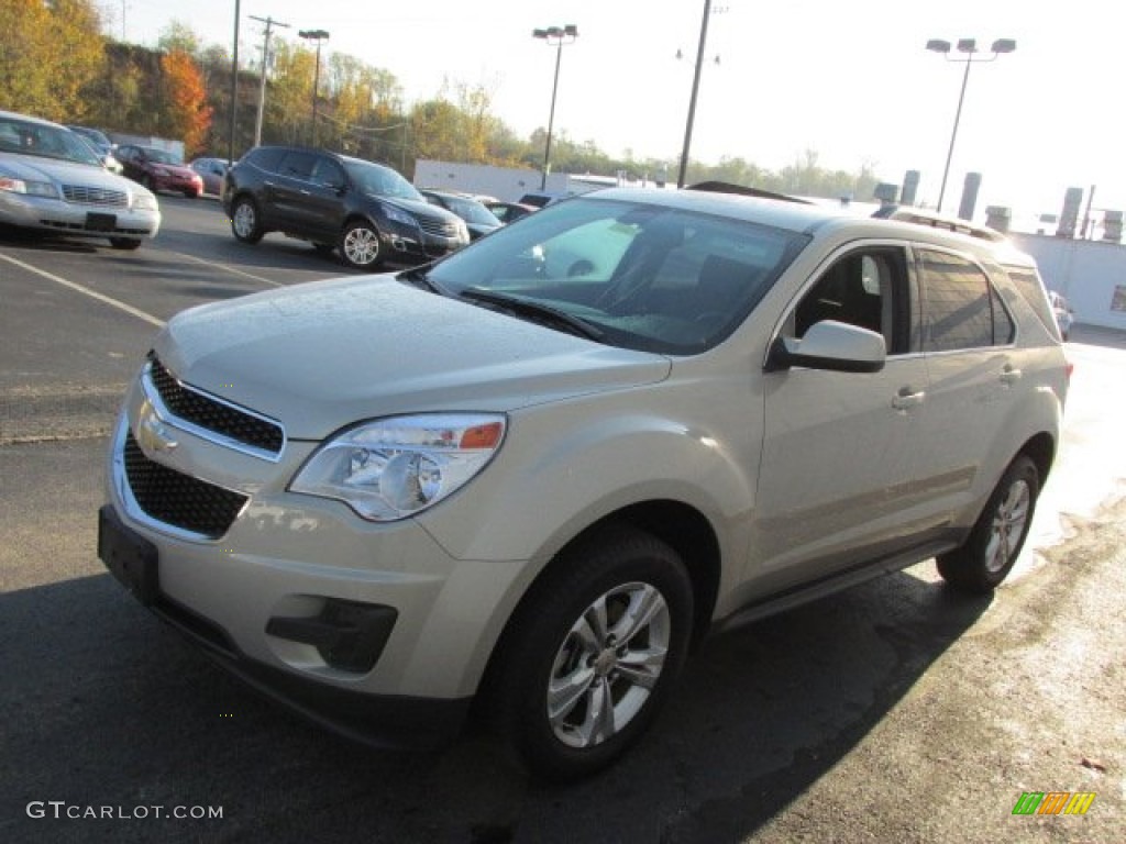 2011 Equinox LT - Gold Mist Metallic / Jet Black photo #5