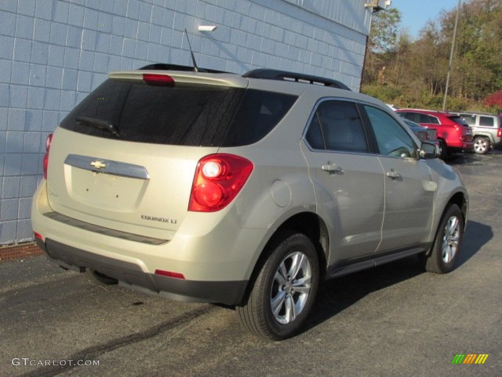 2011 Equinox LT - Gold Mist Metallic / Jet Black photo #8