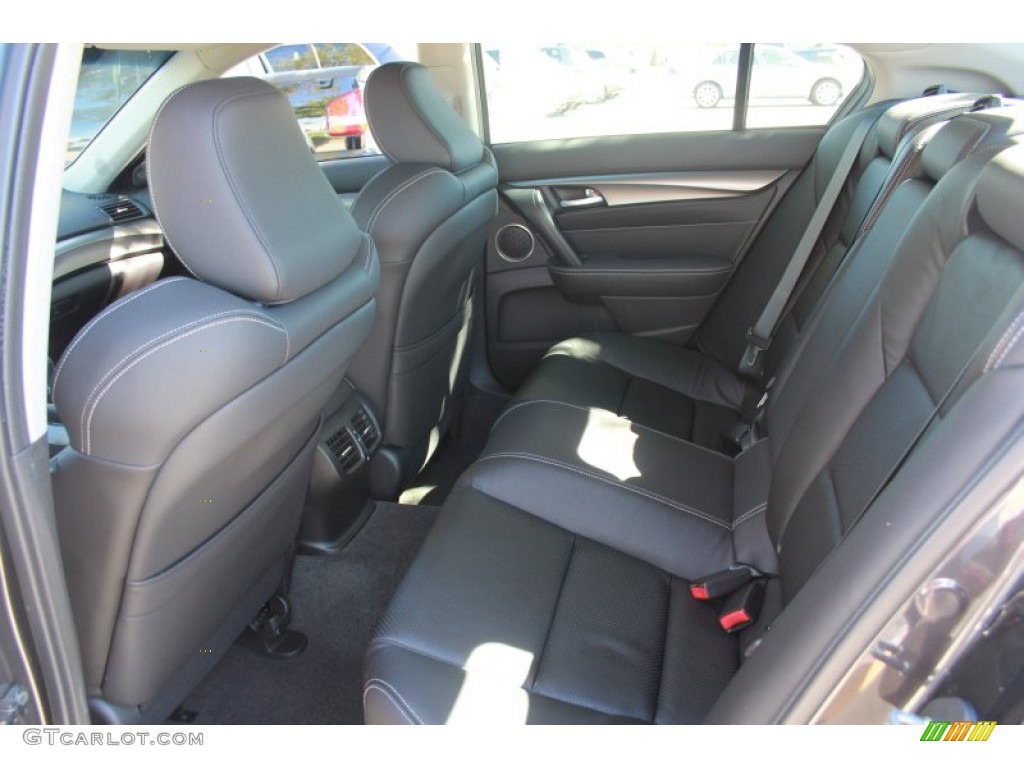 Ebony Interior 2014 Acura TL Advance SH-AWD Photo #87356024
