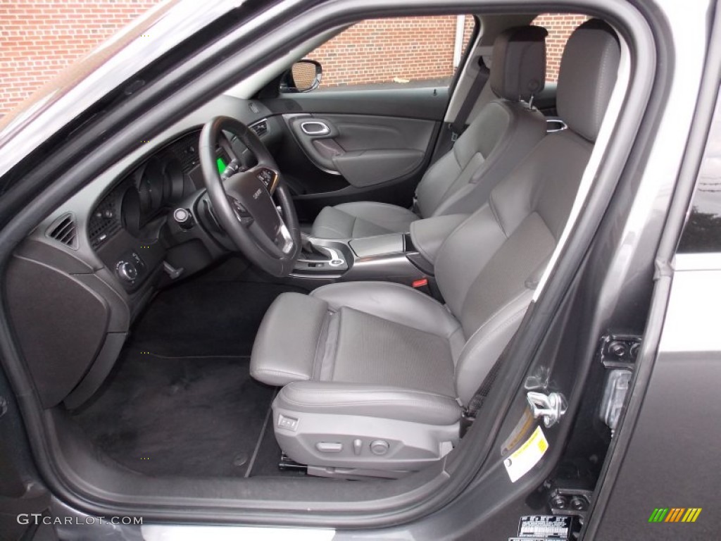 Jet Black Interior 2010 Saab 9-5 Aero Sedan XWD Photo #87356419