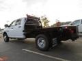 2014 Bright White Ram 3500 SLT Crew Cab 4x4 STake Truck  photo #2