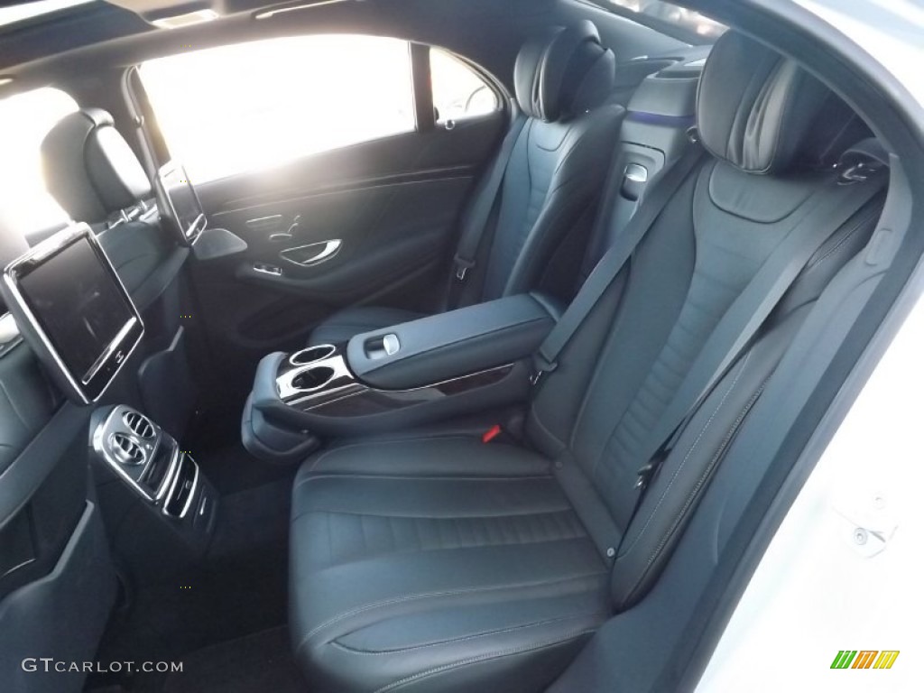 2014 Mercedes-Benz S 550 Sedan Rear Seat Photo #87357466