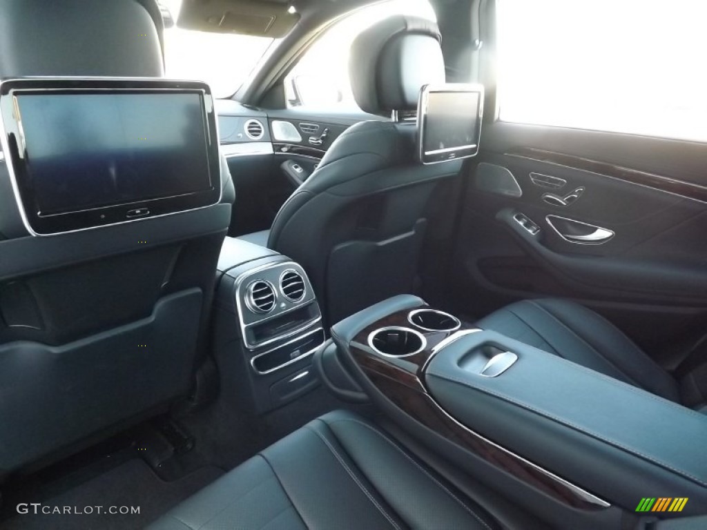 2014 Mercedes-Benz S 550 Sedan Rear Seat Photo #87357493