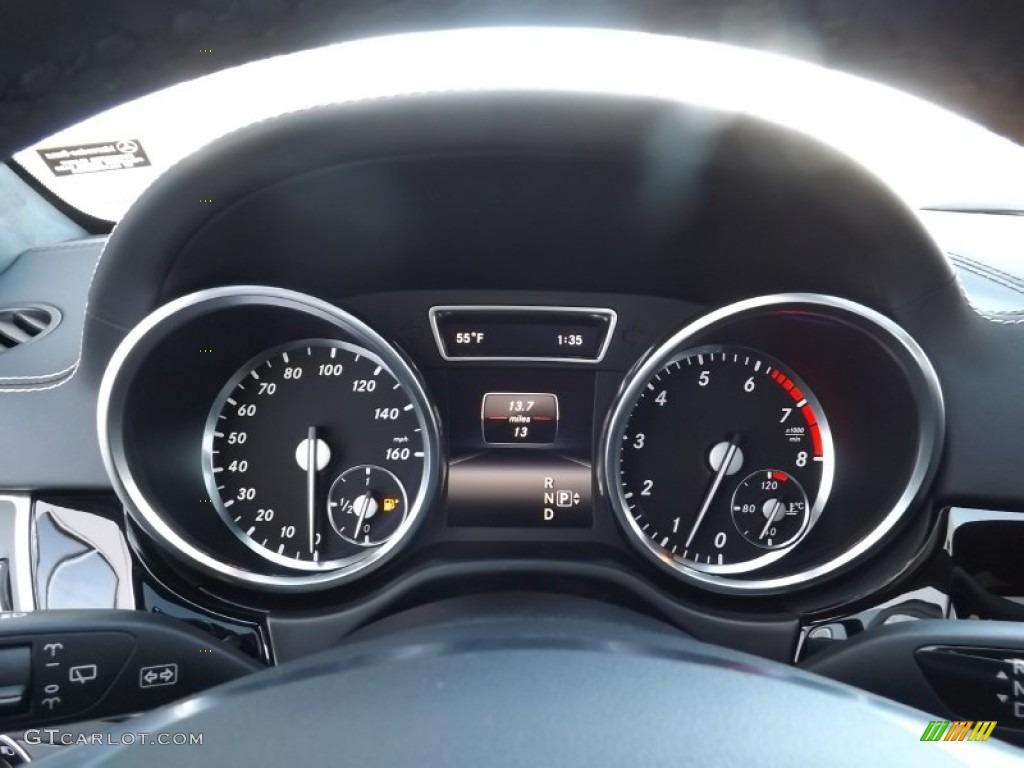 2014 Mercedes-Benz GL 550 4Matic Gauges Photo #87358006