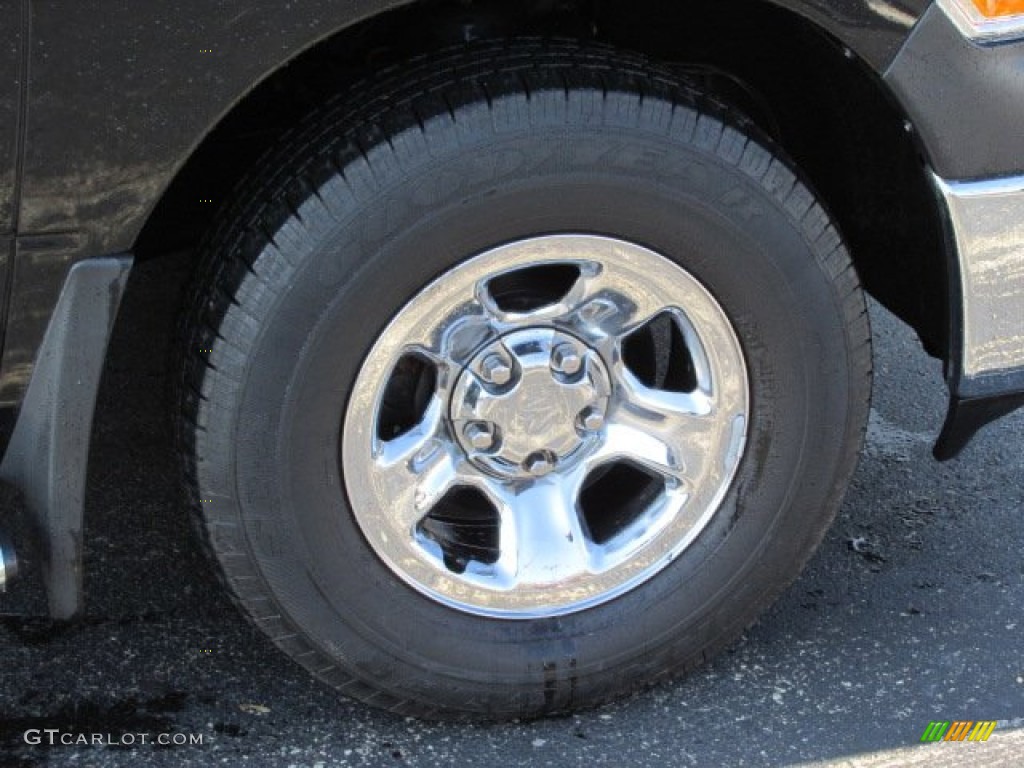 2010 Ram 1500 SLT Quad Cab 4x4 - Brilliant Black Crystal Pearl / Dark Slate/Medium Graystone photo #3