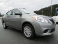 2014 Magnetic Gray Nissan Versa 1.6 SV Sedan  photo #7