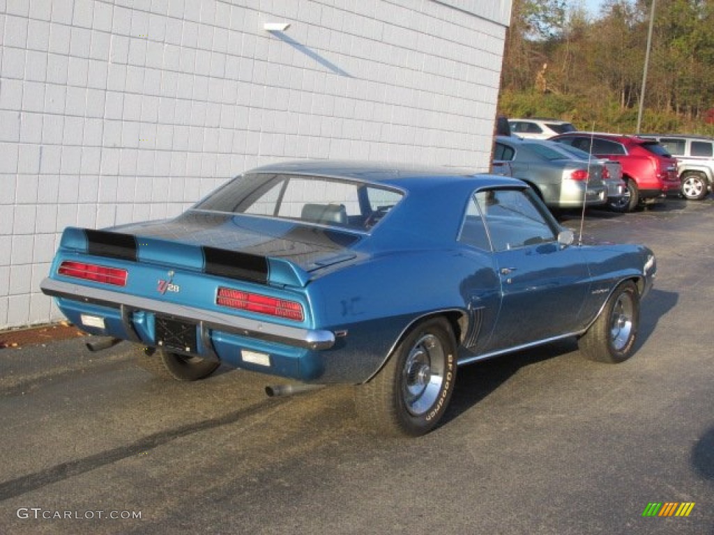 1969 Camaro Z28 Coupe - LeMans Blue / Dark Blue photo #9