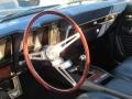 1969 Chevrolet Camaro Dark Blue Interior Steering Wheel Photo