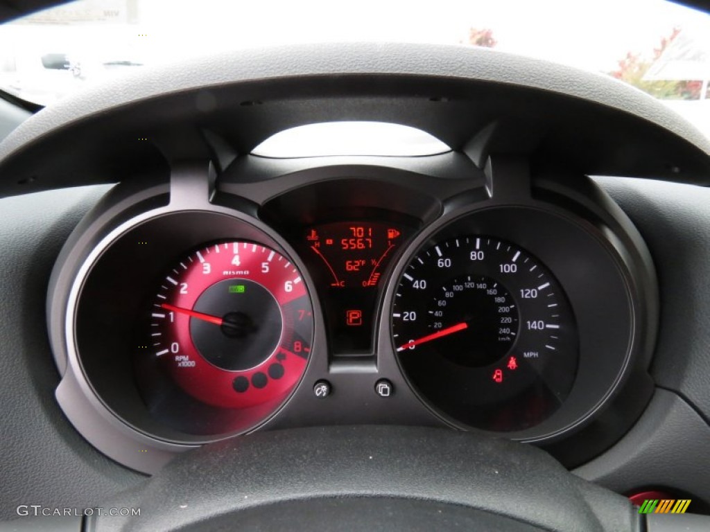 2013 Nissan Juke NISMO AWD Gauges Photo #87359533