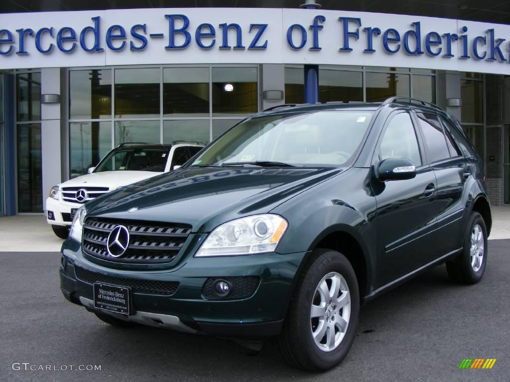 Everest Green Metallic Mercedes-Benz ML