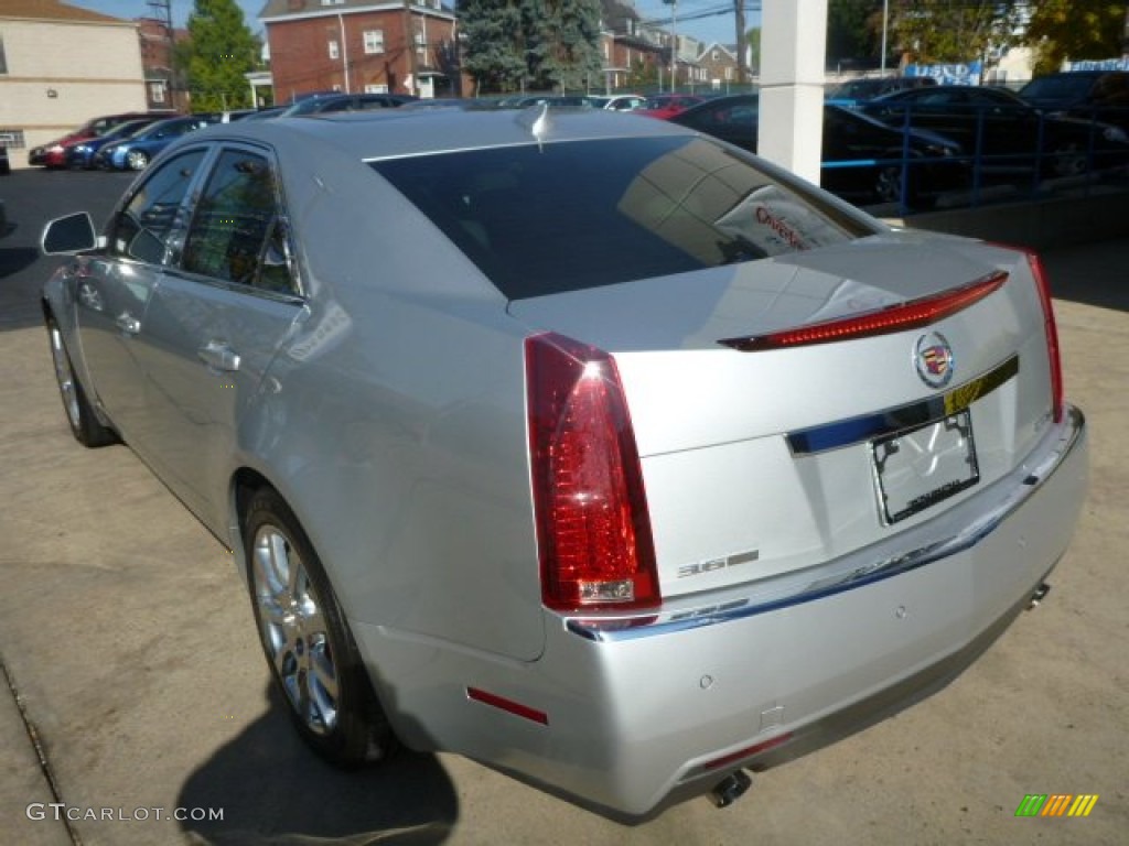 2009 CTS 4 AWD Sedan - Radiant Silver / Light Titanium/Ebony photo #11