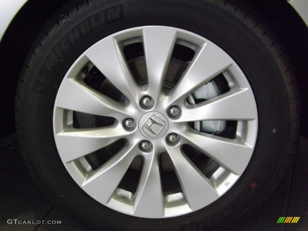 2014 Accord Touring Sedan - Alabaster Silver Metallic / Black photo #3