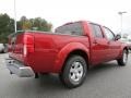 2013 Lava Red Nissan Frontier SV V6 Crew Cab  photo #5