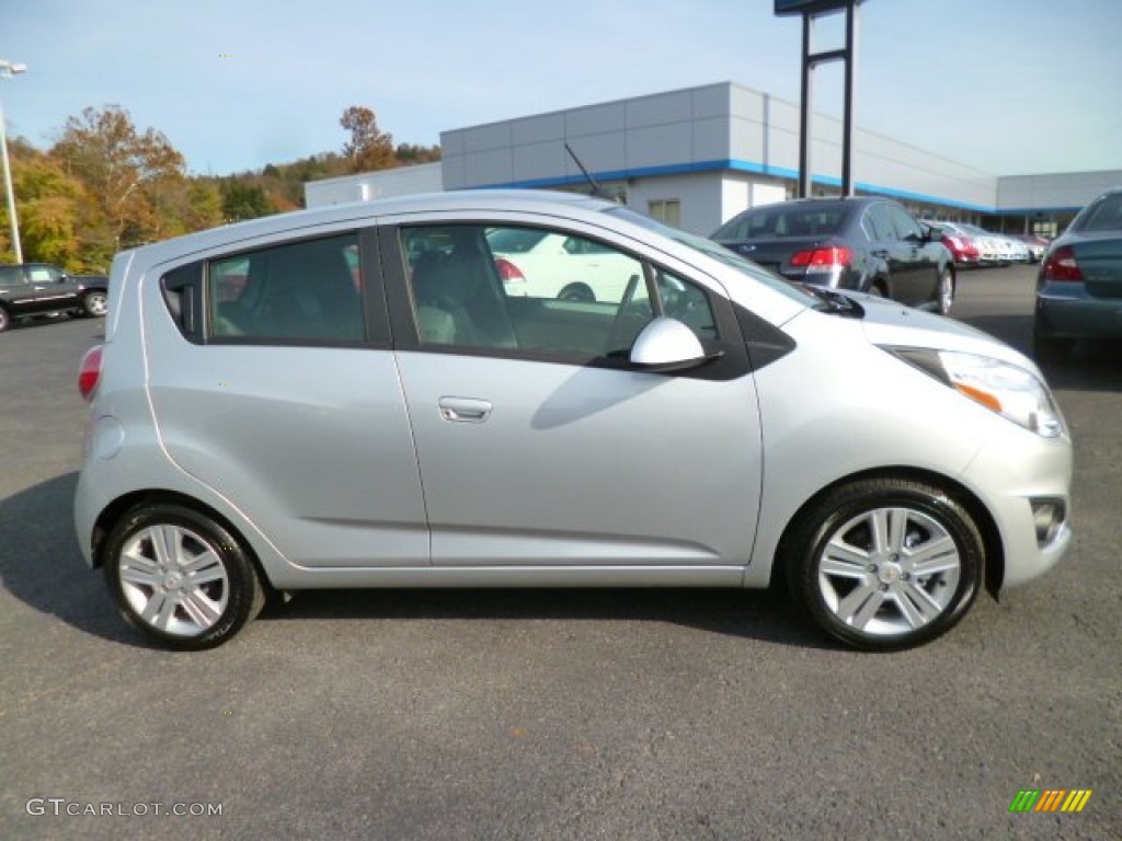 Silver Ice 2014 Chevrolet Spark LS Exterior Photo #87361243