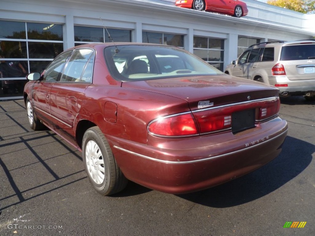 2002 Century Limited - Bordeaux Red Pearl / Taupe photo #4