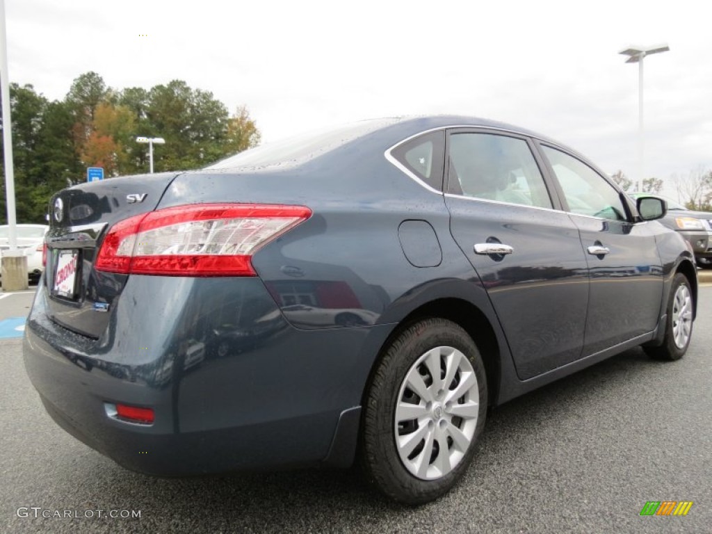 2013 Sentra SV - Graphite Blue / Charcoal photo #5
