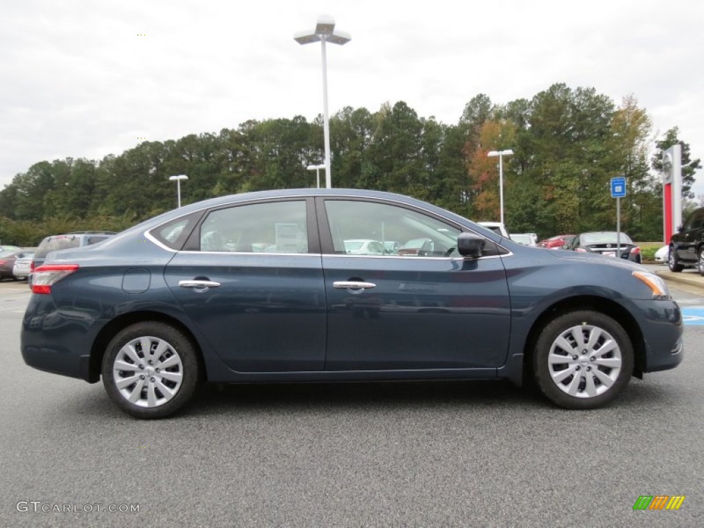 Graphite Blue 2013 Nissan Sentra SV Exterior Photo #87361753