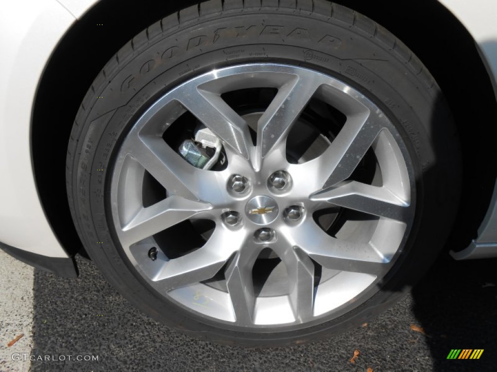 2014 Impala LTZ - White Diamond Tricoat / Jet Black photo #11