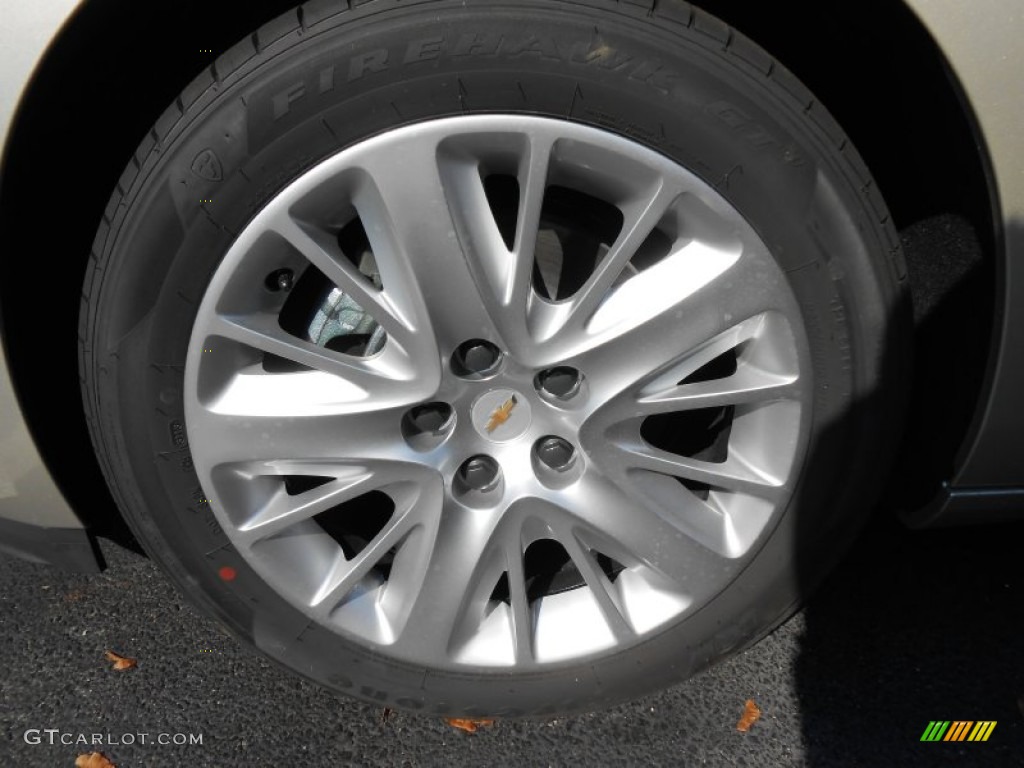 2014 Impala LS - Champagne Silver Metallic / Jet Black/Dark Titanium photo #10