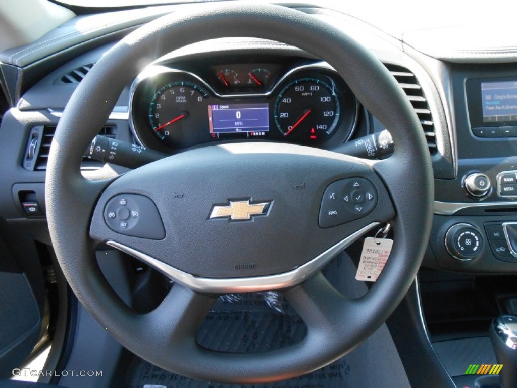 2014 Impala LS - Champagne Silver Metallic / Jet Black/Dark Titanium photo #12