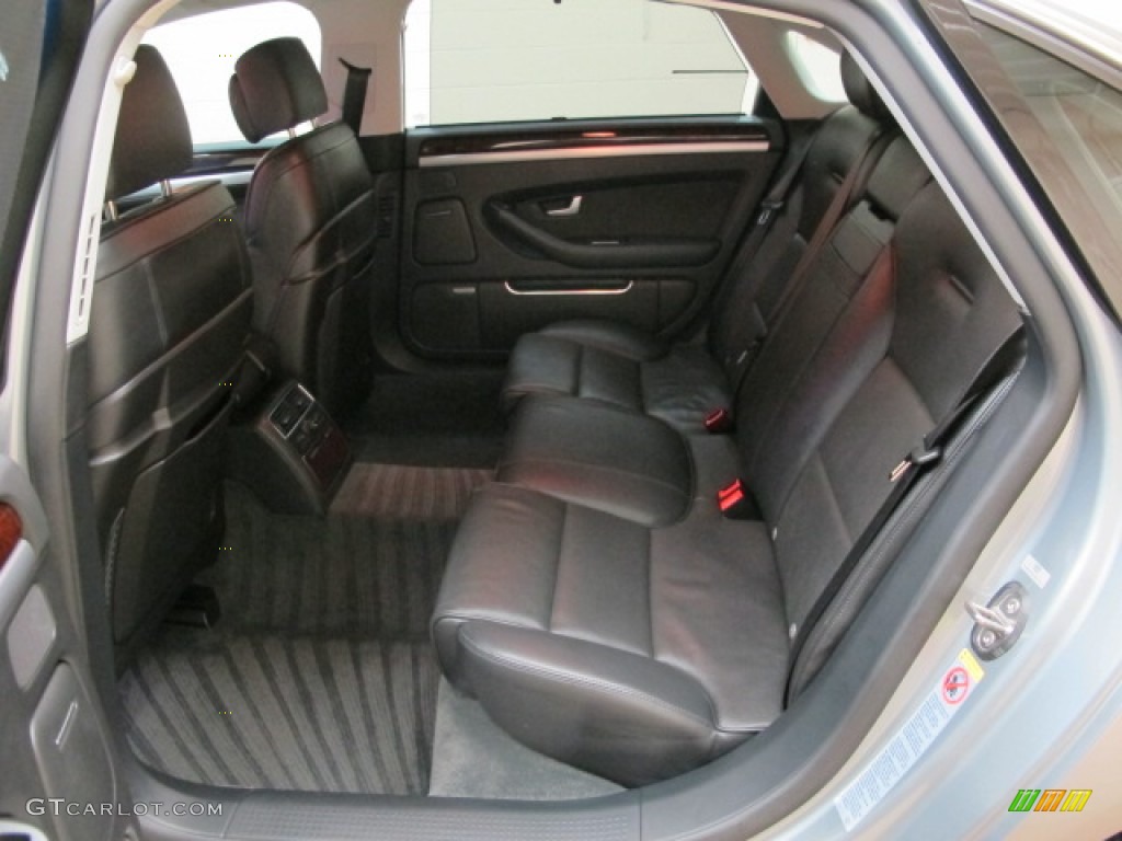 2008 A8 L 4.2 quattro - Quartz Gray Metallic / Black photo #19